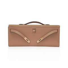 Limited Edition Kelly Cut Bag Biscuit with Gold Hardware
