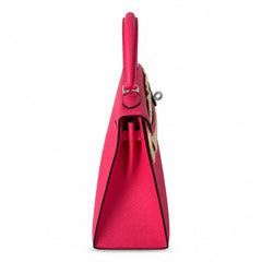 Customer orderškelly25 5J pink epsom silver buckle hand-stitched