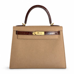 Custom orderškelly28 Milk tea color with honey brown, epsom with American color, gold buckle, hand sewing