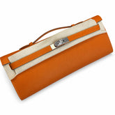 Kelly Cut 31 Clutch Epsom Leather Picture Orange