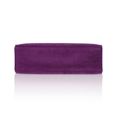 Limited Edition Kelly Pochette Violet Doblis Clutch Bag with Palladium Hardware
