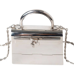 Kelly 15 Bag Sterling Silver Vintage Limited Edition Chaine D’Ancre Strap