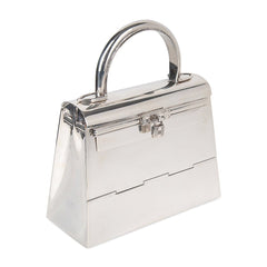 Kelly 15 Bag Sterling Silver Vintage Limited Edition Chaine D’Ancre Strap