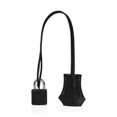 Birkin HSS 30 Bag Black (Noir ) Ostrich Palladium Hardware