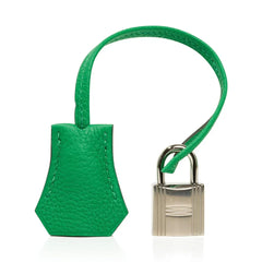 Verso Birkin 25 Bag Bamboo & Caramel Togo Leather with Palladium Hardware