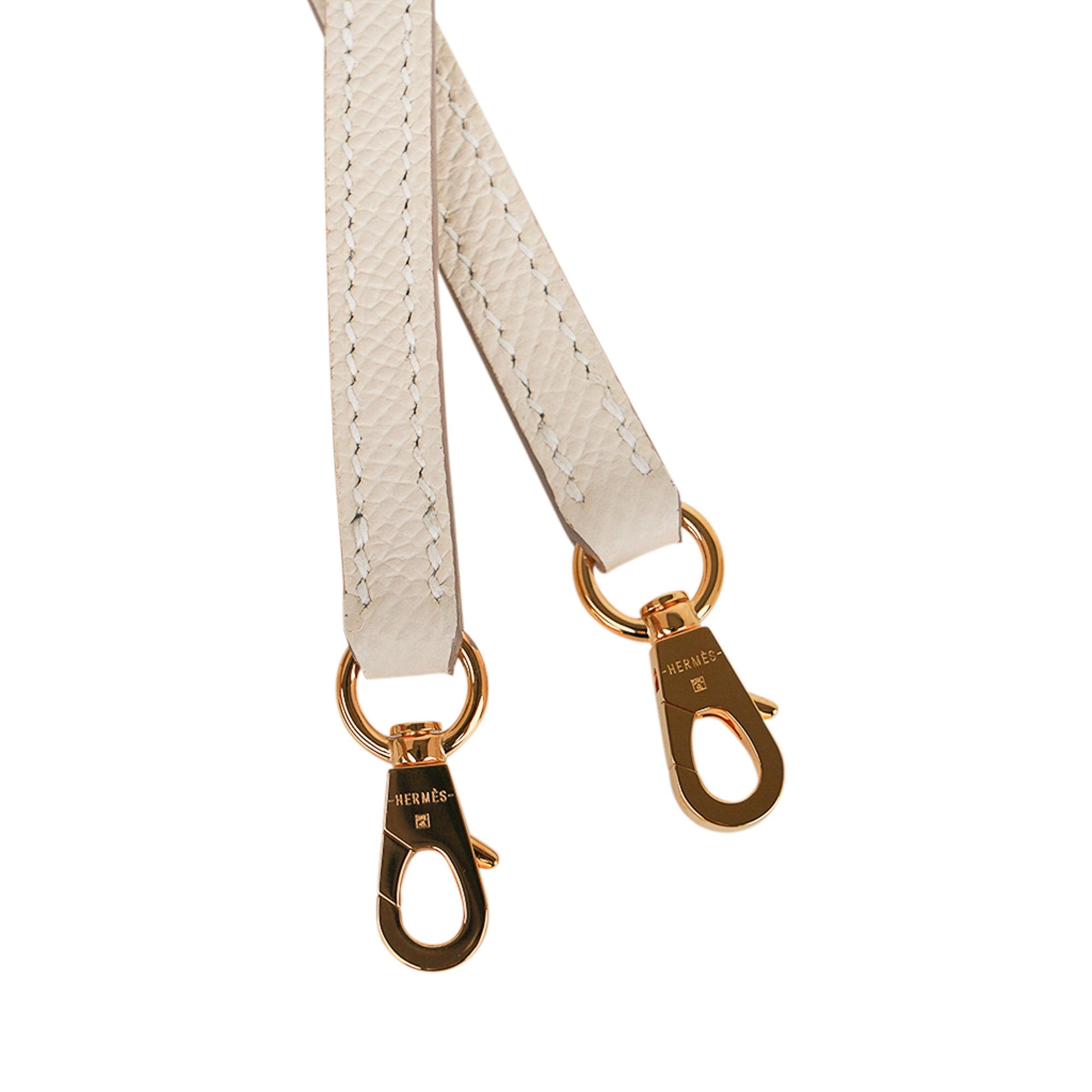 Kelly 20 Mini Sellier Bag Craie Epsom Leather Gold Hardware