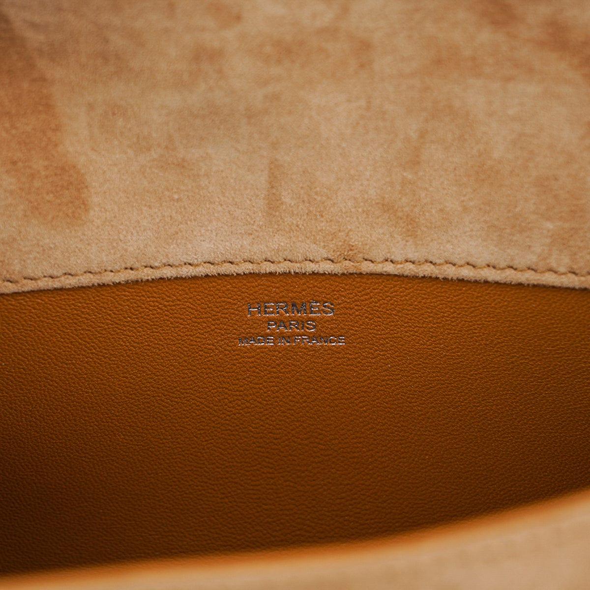 Limited Edition Kelly Cut Bag Ocre Doblis with Palladium Hardware